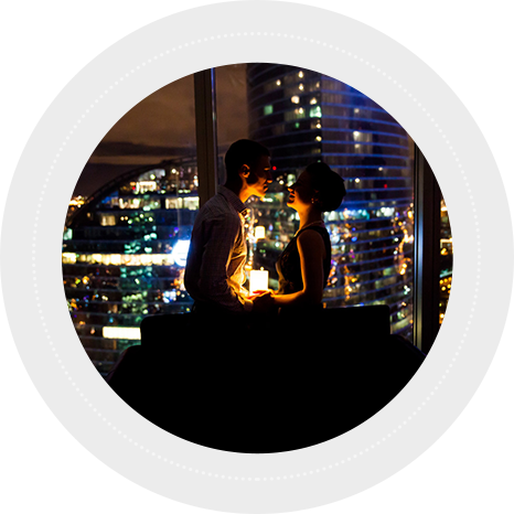 ужин на крыше москва сити